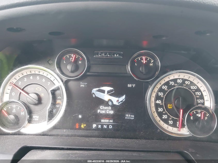2018 Ram 1500 VIN 1C6RR6LT0JS248252 IAAI salvage auction — FRONT END, Salvage Title, sold $4,050 on 2026-07-18 (photo 7)