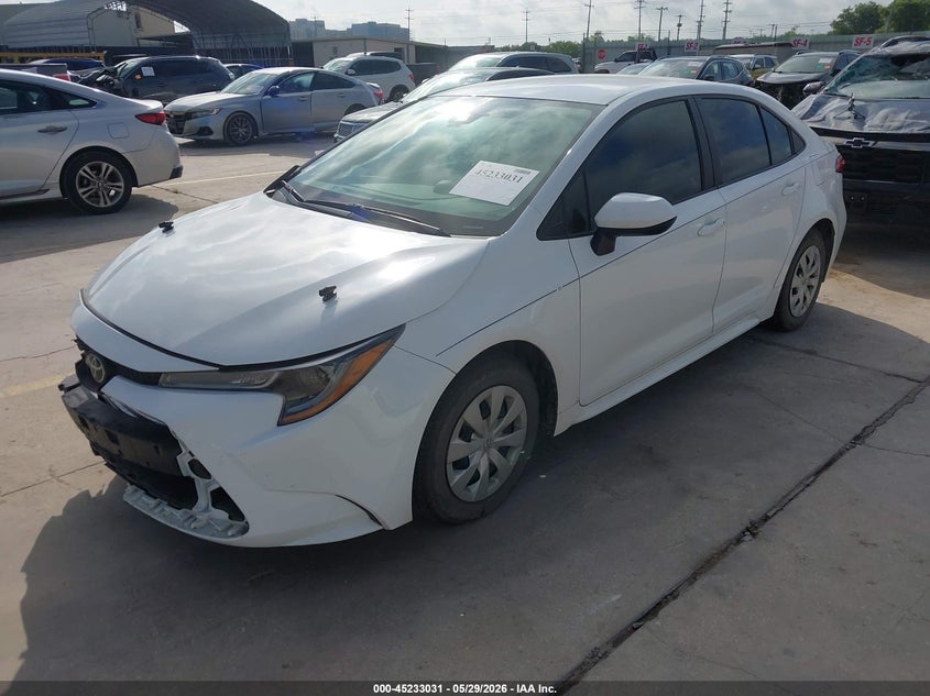 2020 Toyota Corolla VIN 5YFDPRAE1LP046815 IAAI salvage auction — RIGHT FRONT, Original (Texas), sold $5,250 on 2026-07-13 (photo 2)