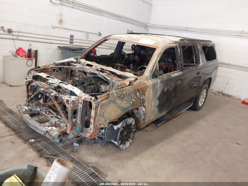 2019 Gmc VIN 1GKS2GKC4KR389943 IAAI salvage auction — EXTERIOR BURN, Salvage Title, sold $150 on 2026-07-22 (photo 2)
