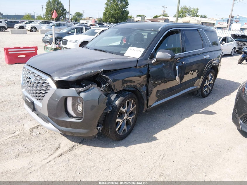 2021 Hyundai Palisade VIN KM8R5DHE6MU244858 IAAI salvage auction — LEFT FRONT, Salvage Title, sold $5,800 on 2026-07-28 (photo 2)