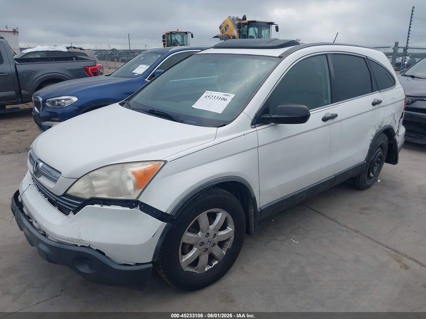 2008 Honda Cr-v VIN JHLRE38578C005476 IAAI salvage auction — REAR END, Salvage (Alabama), sold $650 on 2026-07-12 (photo 2)