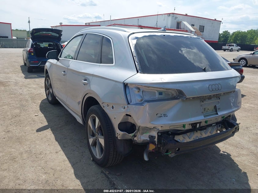 2022 Audi Q5 VIN WA1BBAFY5N2129797 IAAI salvage auction — REAR END, Salvage - 75% Or Less (Maryland), sold $16,700 on 2026-07-29 (photo 3)