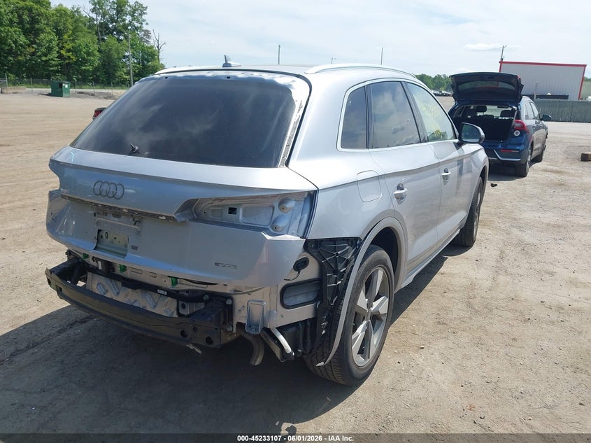 2022 Audi Q5 VIN WA1BBAFY5N2129797 IAAI salvage auction — REAR END, Salvage - 75% Or Less (Maryland), sold $16,700 on 2026-07-29 (photo 4)