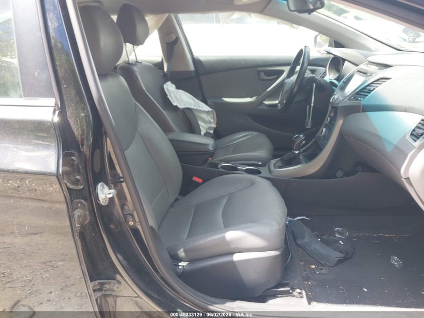 2015 Hyundai Elantra VIN KMHDH4AH8FU283895 IAAI salvage auction — LEFT SIDE, Salvage Title, sold $525 on 2026-07-15 (photo 5)