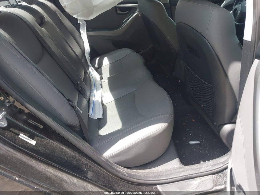 2015 Hyundai Elantra VIN KMHDH4AH8FU283895 IAAI salvage auction — LEFT SIDE, Salvage Title, sold $525 on 2026-07-15 (photo 8)