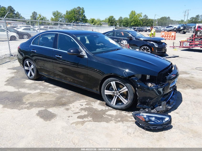 2026 Mercedes-benz C-klasse VIN W1KAF4HBXTR323302 IAAI salvage auction — FRONT END, Salvage Title, sold $24,400 on 2026-07-24 (photo 1)