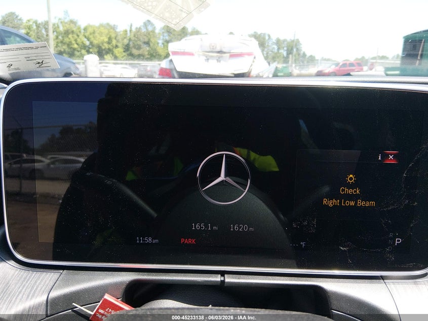 2026 Mercedes-benz C-klasse VIN W1KAF4HBXTR323302 IAAI salvage auction — FRONT END, Salvage Title, sold $24,400 on 2026-07-24 (photo 7)
