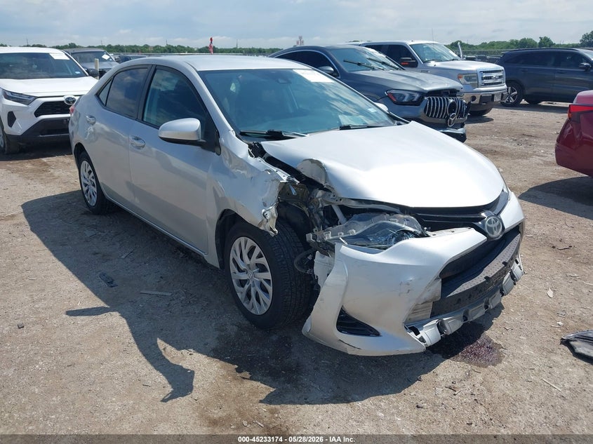 2018 Toyota Corolla VIN 5YFBURHE3JP849693 IAAI salvage auction — RIGHT FRONT, Salvage (Texas), sold $3,350 on 2026-07-07 (photo 1)