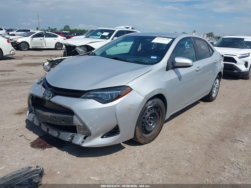2018 Toyota Corolla VIN 5YFBURHE3JP849693 IAAI salvage auction — RIGHT FRONT, Salvage (Texas), sold $3,350 on 2026-07-07 (photo 2)