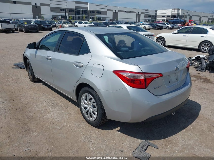 2018 Toyota Corolla VIN 5YFBURHE3JP849693 IAAI salvage auction — RIGHT FRONT, Salvage (Texas), sold $3,350 on 2026-07-07 (photo 3)