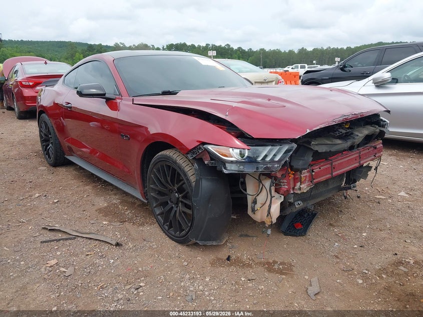 2016 Ford Mustang VIN 1FA6P8CFXG5332518 IAAI salvage auction — FRONT END, Salvage Title, sold $2,800 on 2026-07-26 (photo 1)
