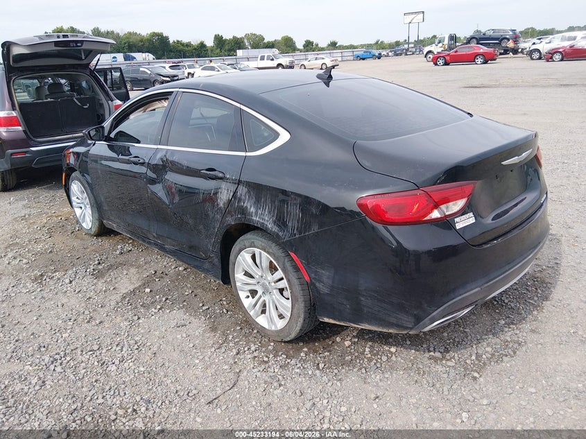 2016 Chrysler 200 VIN 1C3CCCAG9GN119006 IAAI salvage auction — LEFT & RIGHT, Salvage Title, sold $475 on 2026-07-29 (photo 3)