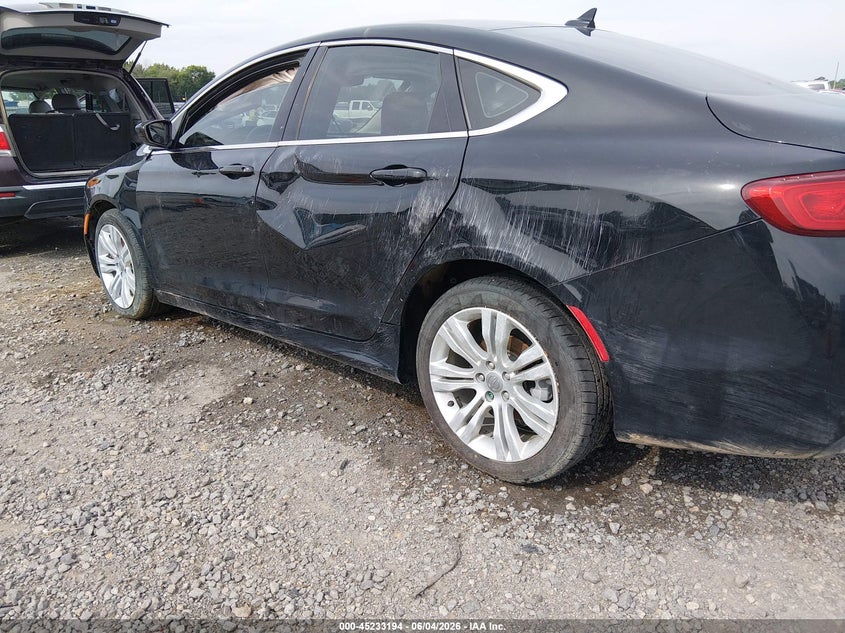 2016 Chrysler 200 VIN 1C3CCCAG9GN119006 IAAI salvage auction — LEFT & RIGHT, Salvage Title, sold $475 on 2026-07-29 (photo 6)