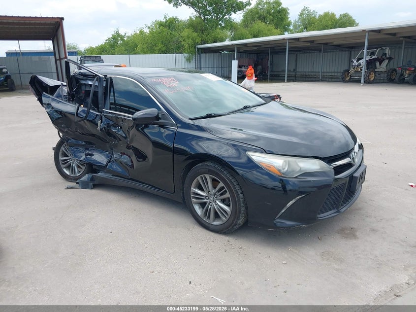 2017 Toyota Camry VIN 4T1BF1FK0HU388742 IAAI salvage auction — REAR END, Salvage Title, sold $1,900 on 2026-07-22 (photo 1)