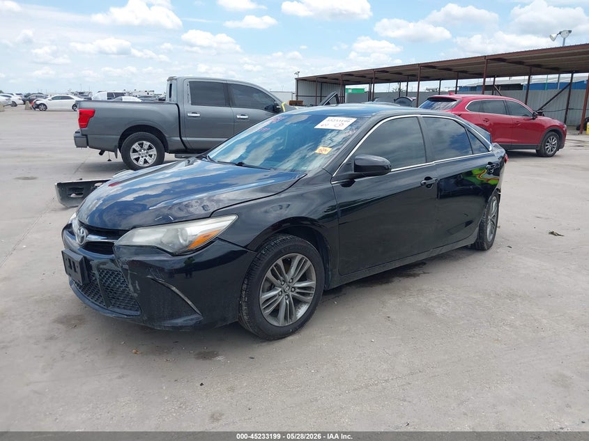 2017 Toyota Camry VIN 4T1BF1FK0HU388742 IAAI salvage auction — REAR END, Salvage Title, sold $1,900 on 2026-07-22 (photo 2)