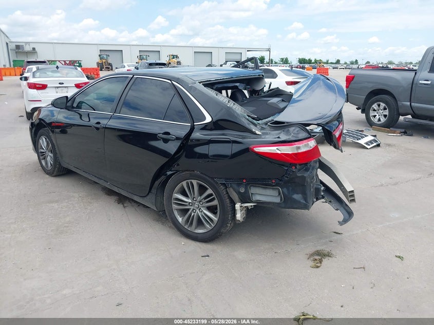 2017 Toyota Camry VIN 4T1BF1FK0HU388742 IAAI salvage auction — REAR END, Salvage Title, sold $1,900 on 2026-07-22 (photo 3)
