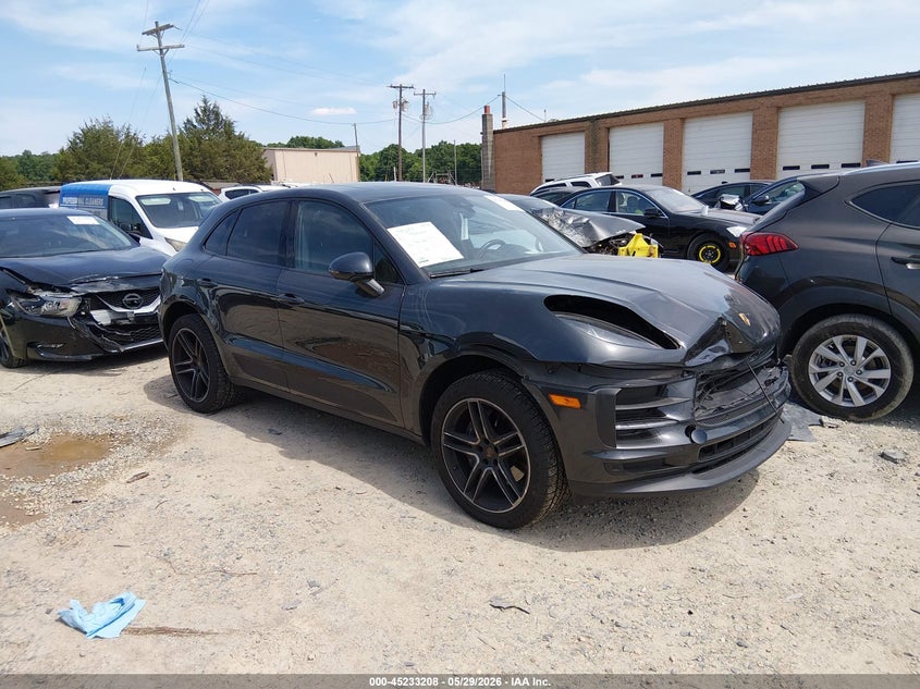 2021 Porsche Macan VIN WP1AA2A59MLB06697 IAAI salvage auction — FRONT END, Salvage Title, sold $16,300 on 2026-07-09 (photo 1)