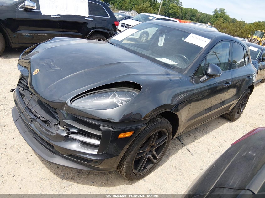 2021 Porsche Macan VIN WP1AA2A59MLB06697 IAAI salvage auction — FRONT END, Salvage Title, sold $16,300 on 2026-07-09 (photo 2)