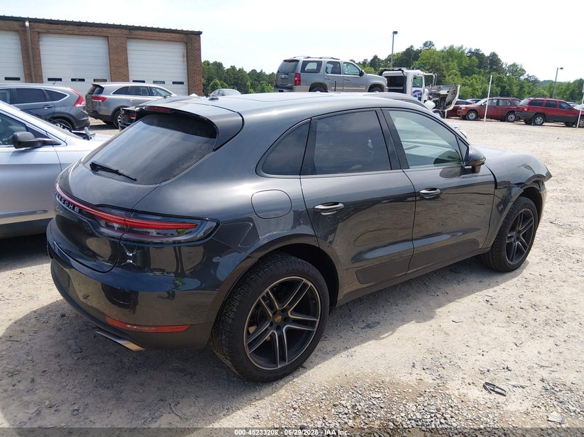 2021 Porsche Macan VIN WP1AA2A59MLB06697 IAAI salvage auction — FRONT END, Salvage Title, sold $16,300 on 2026-07-09 (photo 4)