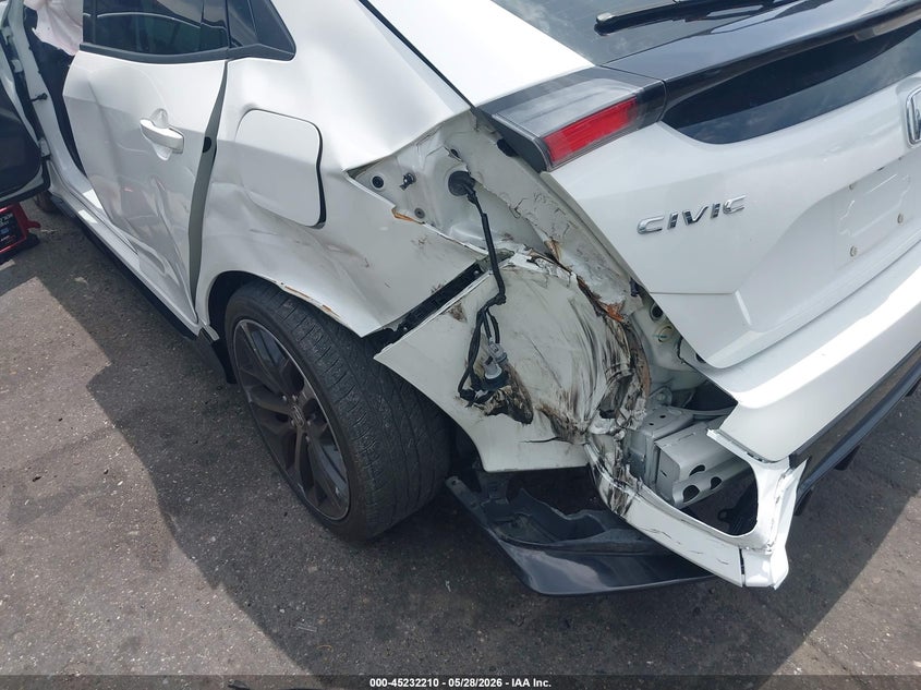 2021 Honda Civic VIN SHHFK7H48MU220027 IAAI salvage auction — REAR END, Salvage Title, sold $2,400 on 2026-07-14 (photo 6)