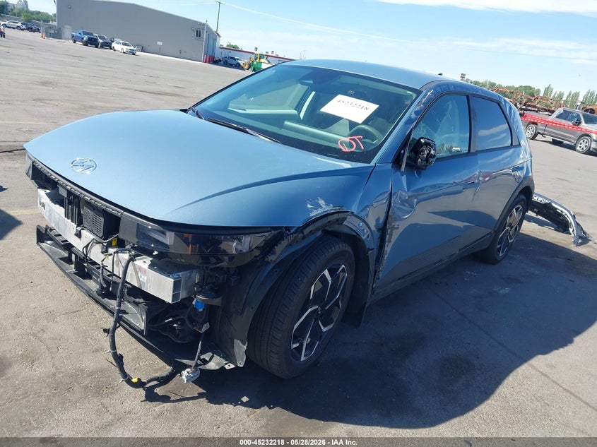 2024 Hyundai Ioniq 5 VIN KM8KNDDF8RU255626 IAAI salvage auction — FRONT END, Salvage (Utah), sold $8,100 on 2026-07-30 (photo 2)