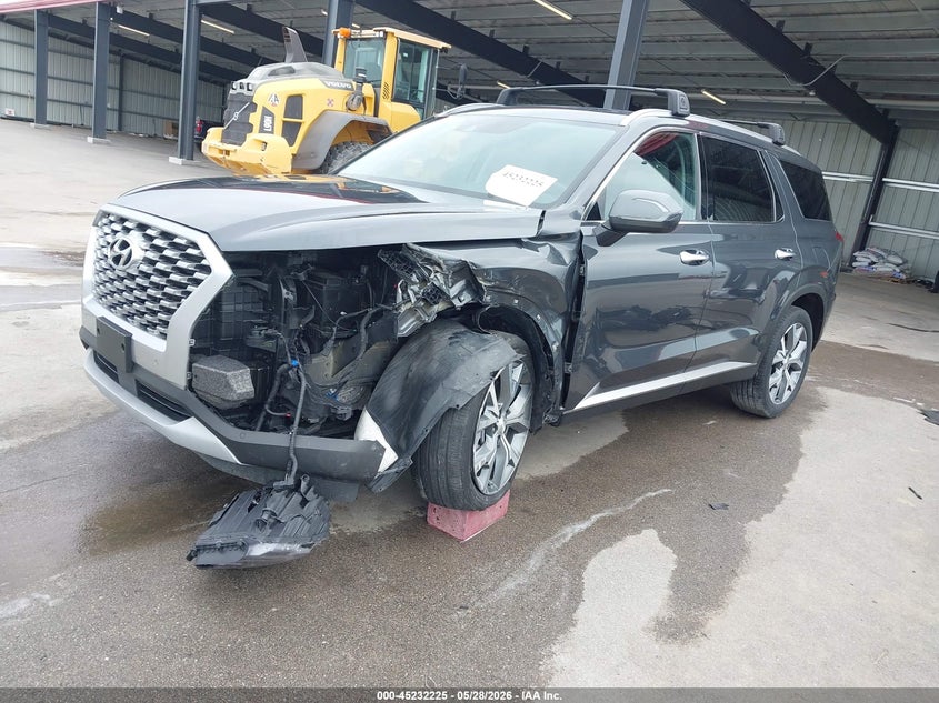 2021 Hyundai Palisade VIN KM8R4DHE5MU191167 IAAI salvage auction — LEFT FRONT, Salvage Title, sold $7,800 on 2026-07-16 (photo 2)