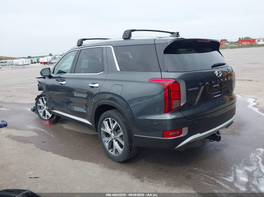2021 Hyundai Palisade VIN KM8R4DHE5MU191167 IAAI salvage auction — LEFT FRONT, Salvage Title, sold $7,800 on 2026-07-16 (photo 3)