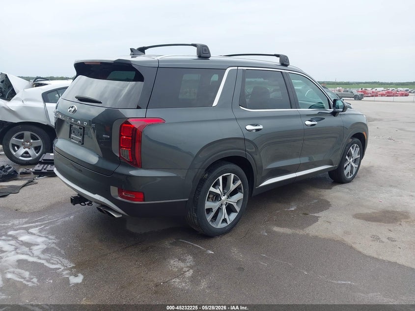 2021 Hyundai Palisade VIN KM8R4DHE5MU191167 IAAI salvage auction — LEFT FRONT, Salvage Title, sold $7,800 on 2026-07-16 (photo 4)
