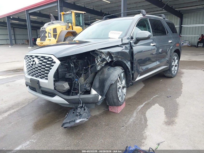 2021 Hyundai Palisade VIN KM8R4DHE5MU191167 IAAI salvage auction — LEFT FRONT, Salvage Title, sold $7,800 on 2026-07-16 (photo 6)