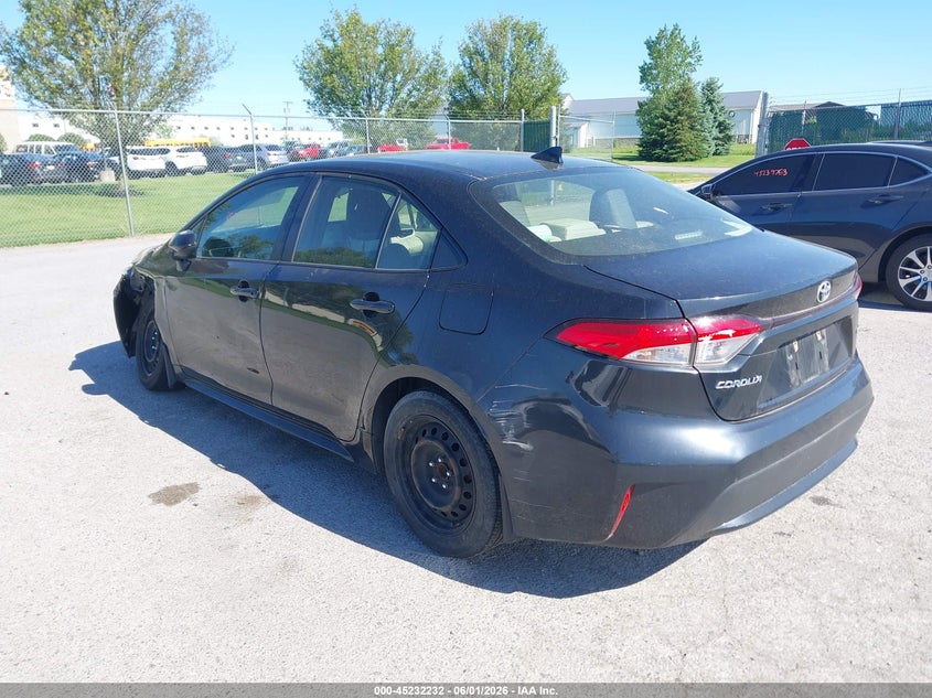 2020 Toyota Corolla VIN JTDEPRAE0LJ095951 IAAI salvage auction — LEFT SIDE, Mv-907A (New York), sold $5,000 on 2026-07-24 (photo 3)