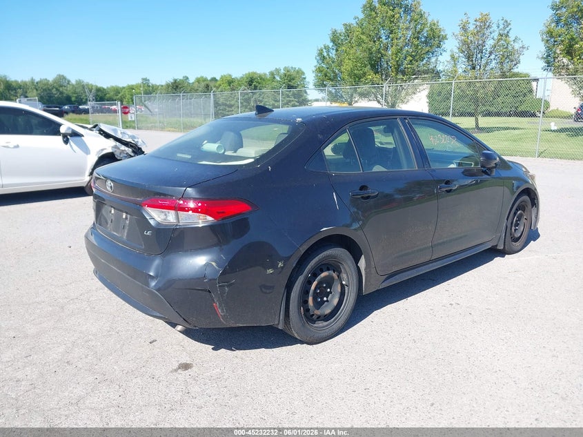 2020 Toyota Corolla VIN JTDEPRAE0LJ095951 IAAI salvage auction — LEFT SIDE, Mv-907A (New York), sold $5,000 on 2026-07-24 (photo 4)
