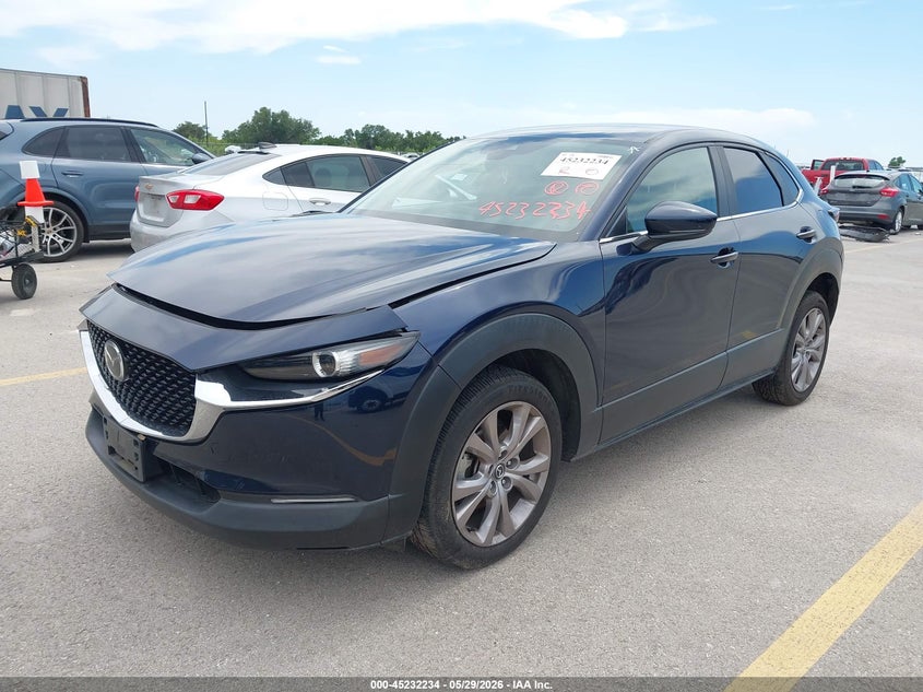 2020 Mazda Cx-30 VIN 3MVDMADL5LM131196 IAAI salvage auction — RIGHT FRONT, Original (Texas), sold $6,150 on 2026-08-01 (photo 2)