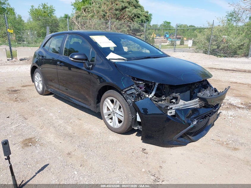 2021 Toyota Corolla VIN JTNB4MBE5M3129154 IAAI salvage auction — FRONT END, Salvage (Wisconsin), sold $3,500 on 2026-07-21 (photo 1)