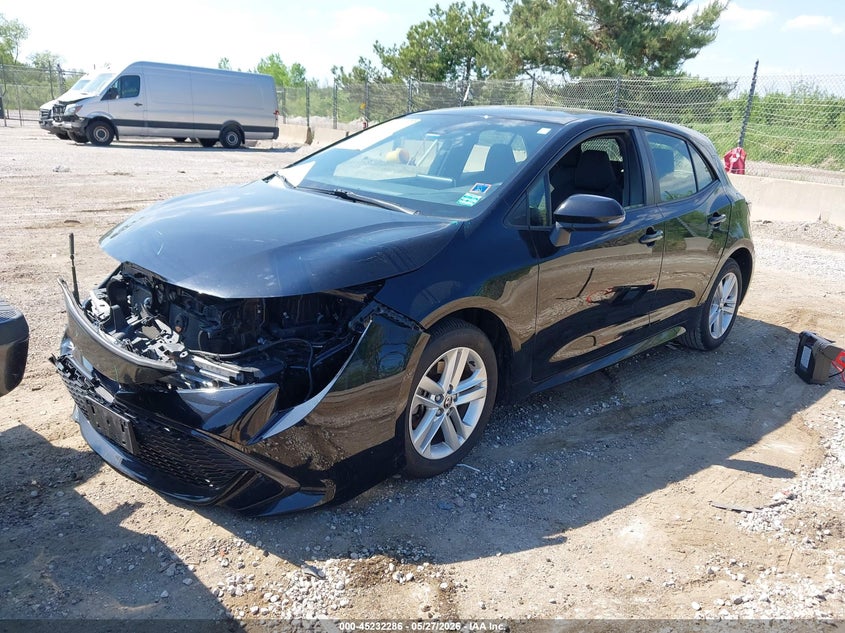 2021 Toyota Corolla VIN JTNB4MBE5M3129154 IAAI salvage auction — FRONT END, Salvage (Wisconsin), sold $3,500 on 2026-07-21 (photo 2)
