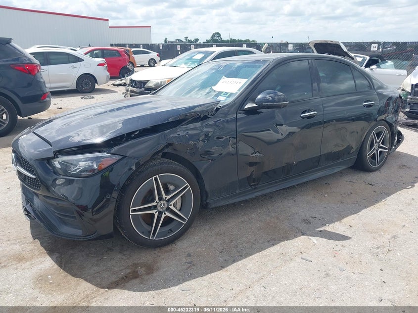 2024 Mercedes-benz C-klasse VIN W1KAF4HB8RR221604 IAAI salvage auction — ALL OVER, Salvage (Texas), sold $8,050 on 2026-07-18 (photo 2)