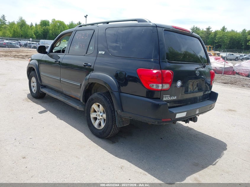 2006 Toyota Sequoia VIN 5TDBT44A86S269279 IAAI salvage auction — NORMAL WEAR, Original (Maine), sold $450 on 2026-07-20 (photo 3)