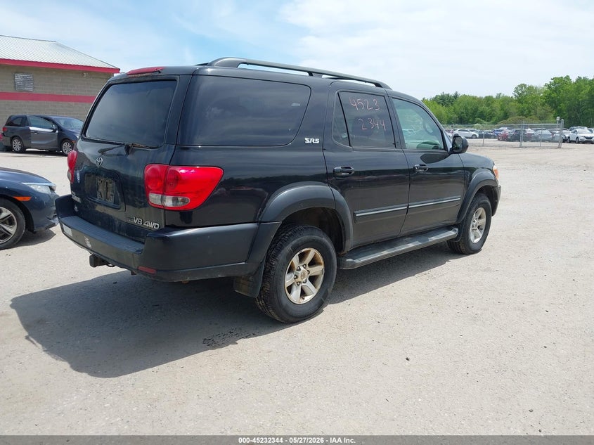 2006 Toyota Sequoia VIN 5TDBT44A86S269279 IAAI salvage auction — NORMAL WEAR, Original (Maine), sold $450 on 2026-07-20 (photo 4)