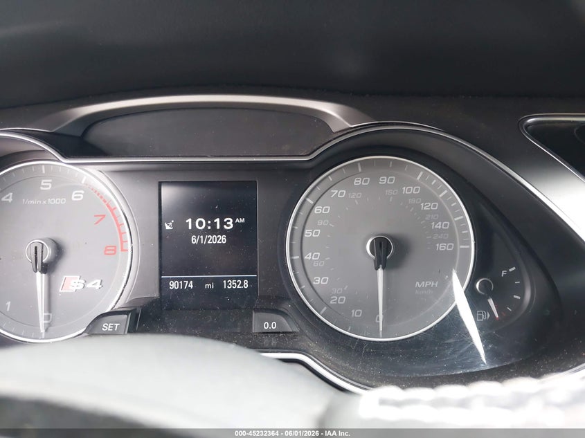 2015 Audi S4 VIN WAUBGAFL3FA068062 IAAI salvage auction — FRONT END, Salvage Title, sold $1,225 on 2026-07-23 (photo 7)
