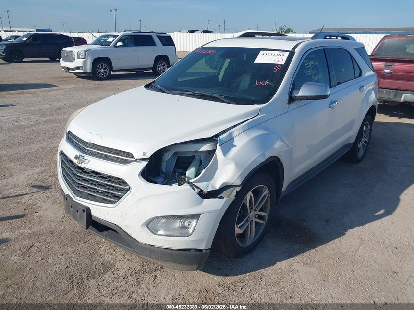 2016 Chevrolet Equinox VIN 2GNFLGE30G6316035 IAAI salvage auction — LEFT FRONT, Original (Texas), sold $1,975 on 2026-07-22 (photo 2)