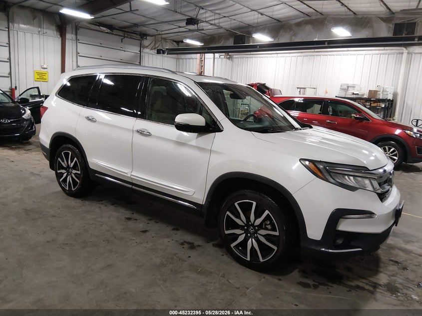 2020 Honda Pilot VIN 5FNYF6H92LB048290 IAAI salvage auction — HAIL, Salvage Title, sold $4,750 on 2026-07-28 (photo 1)