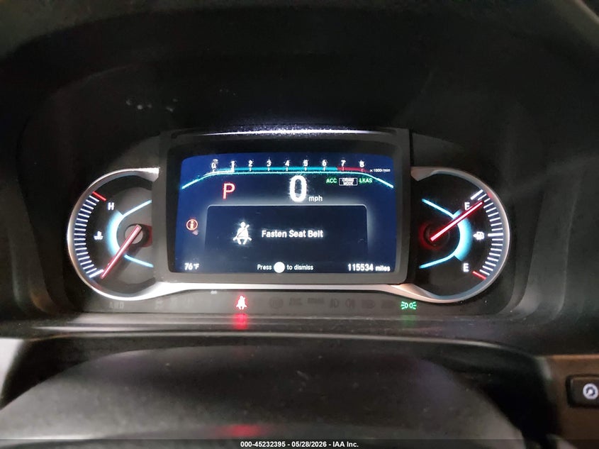 2020 Honda Pilot VIN 5FNYF6H92LB048290 IAAI salvage auction — HAIL, Salvage Title, sold $4,750 on 2026-07-28 (photo 7)