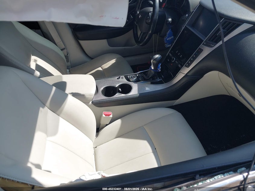 2015 Infiniti Q50 VIN JN1BV7AR9FM397146 IAAI salvage auction — FRONT END, Salvage Title, sold $1,200 on 2026-07-10 (photo 5)