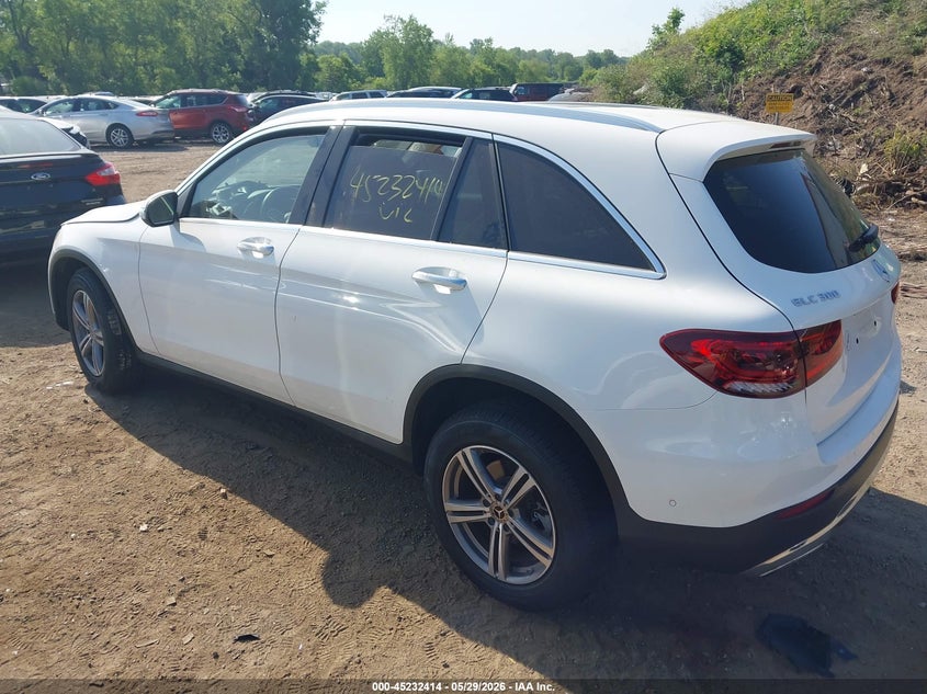 2022 Mercedes-benz Glc VIN W1N0G8EB7NV364505 IAAI salvage auction — RIGHT FRONT, Salvage (Minnesota), sold $8,750 on 2026-07-22 (photo 3)