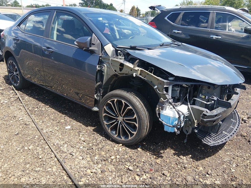 2015 Toyota Corolla VIN 5YFBURHE3FP254883 IAAI salvage auction — FRONT END, Salvage Title, sold $2,450 on 2026-07-11 (photo 1)