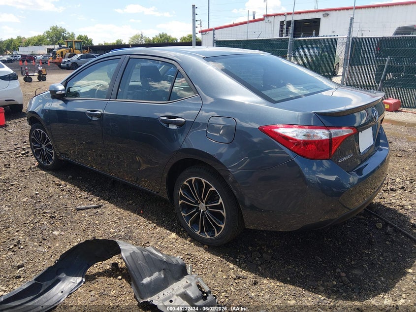 2015 Toyota Corolla VIN 5YFBURHE3FP254883 IAAI salvage auction — FRONT END, Salvage Title, sold $2,450 on 2026-07-11 (photo 3)