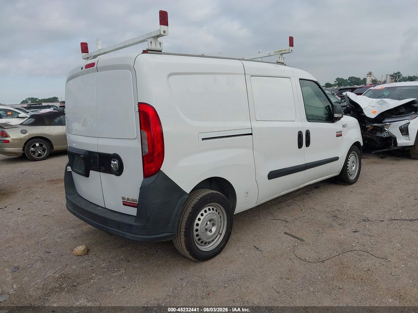 2019 Ram Promaster city VIN ZFBHRFAB0K6N76248 IAAI salvage auction — FRONT END, Original (Texas), sold $3,575 on 2026-07-07 (photo 4)