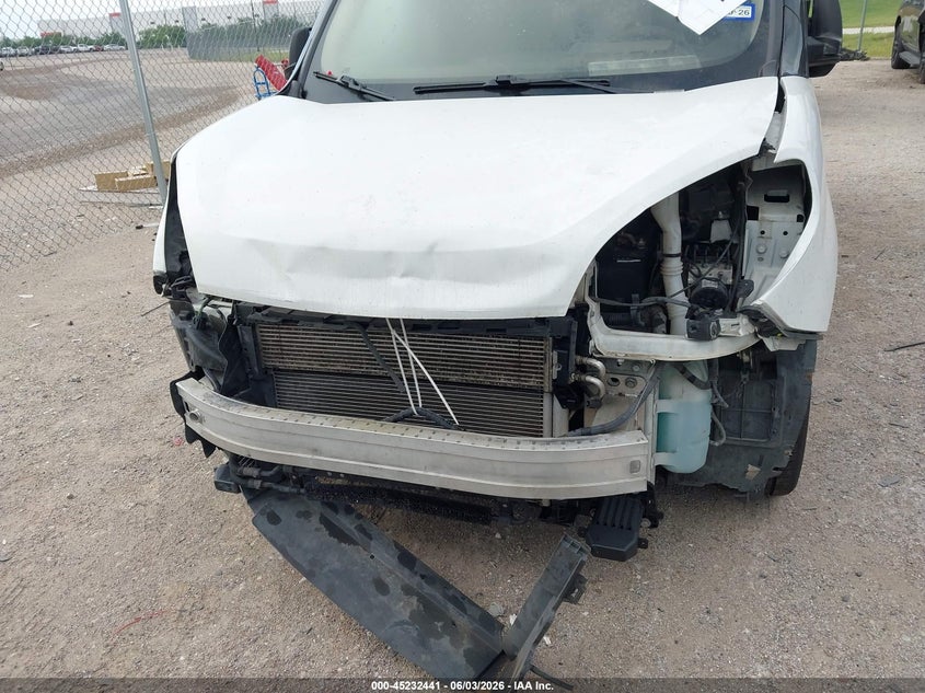 2019 Ram Promaster city VIN ZFBHRFAB0K6N76248 IAAI salvage auction — FRONT END, Original (Texas), sold $3,575 on 2026-07-07 (photo 6)