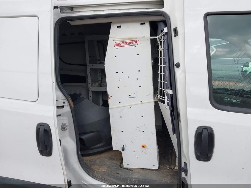 2019 Ram Promaster city VIN ZFBHRFAB0K6N76248 IAAI salvage auction — FRONT END, Original (Texas), sold $3,575 on 2026-07-07 (photo 8)