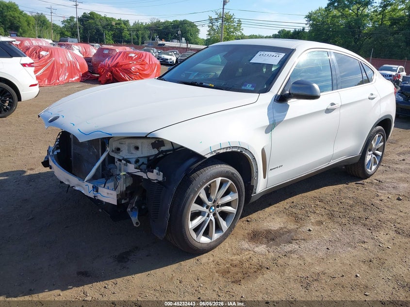 2017 BMW X6 VIN 5UXKU6C35H0W38423 IAAI salvage auction — FRONT END, Salvage (Idaho), sold $1,250 on 2026-07-29 (photo 2)