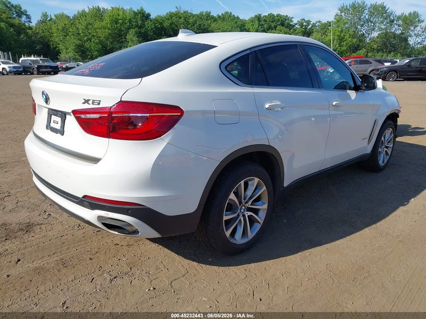 2017 BMW X6 VIN 5UXKU6C35H0W38423 IAAI salvage auction — FRONT END, Salvage (Idaho), sold $1,250 on 2026-07-29 (photo 4)